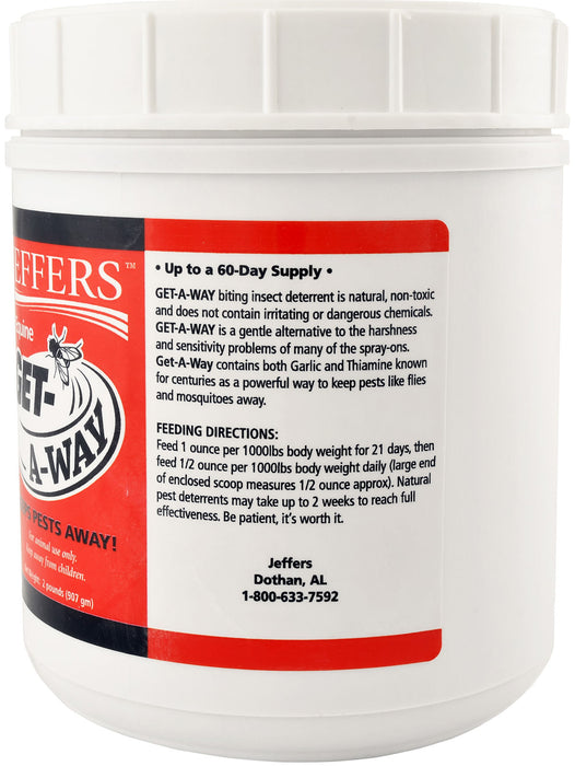 Jeffers Get-A-Way - 2 lb Jeffers™ Get Away, (64 servings)  