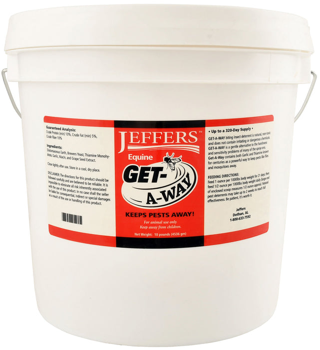 Jeffers Get-A-Way - 10 lb Jeffers™ Get-A-Way, (320 servings)  