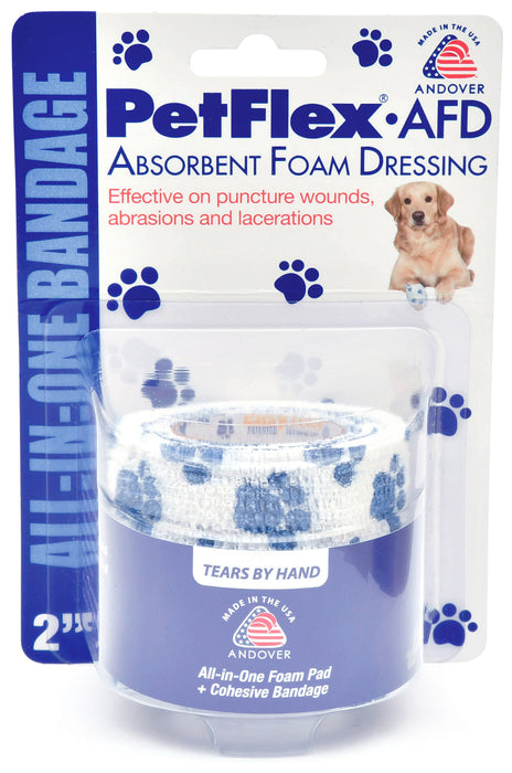 2" PetFlex Absorbent Foam Dressing -   