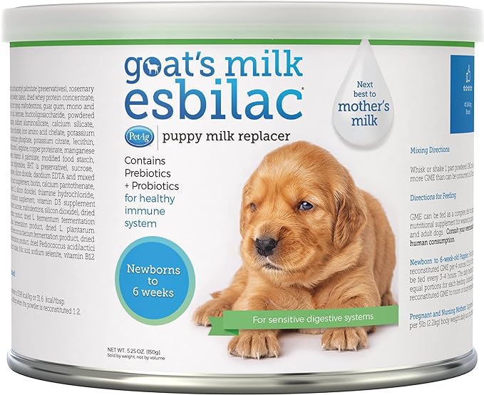 Goats Milk Esbilac for Puppies - 150 g Goats Milk Esbilac® for Puppies, (powder)  