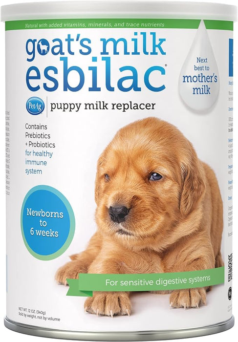 Goats Milk Esbilac for Puppies - 12 oz Goats Milk Esbilac® for Puppies, (powder)  