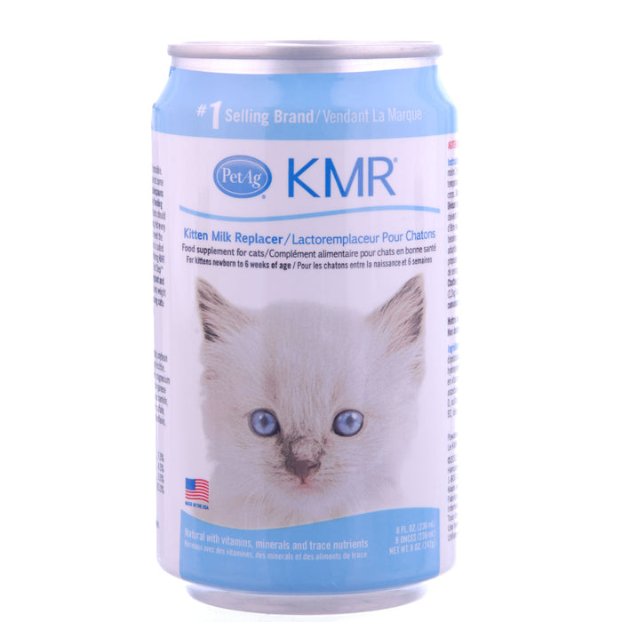 KMR Kitten Milk Replacer - 8 oz KMR Liquid  