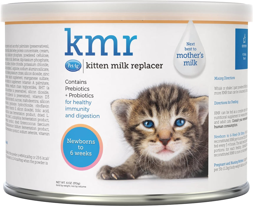 KMR Kitten Milk Replacer - 6 oz KMR Powder  