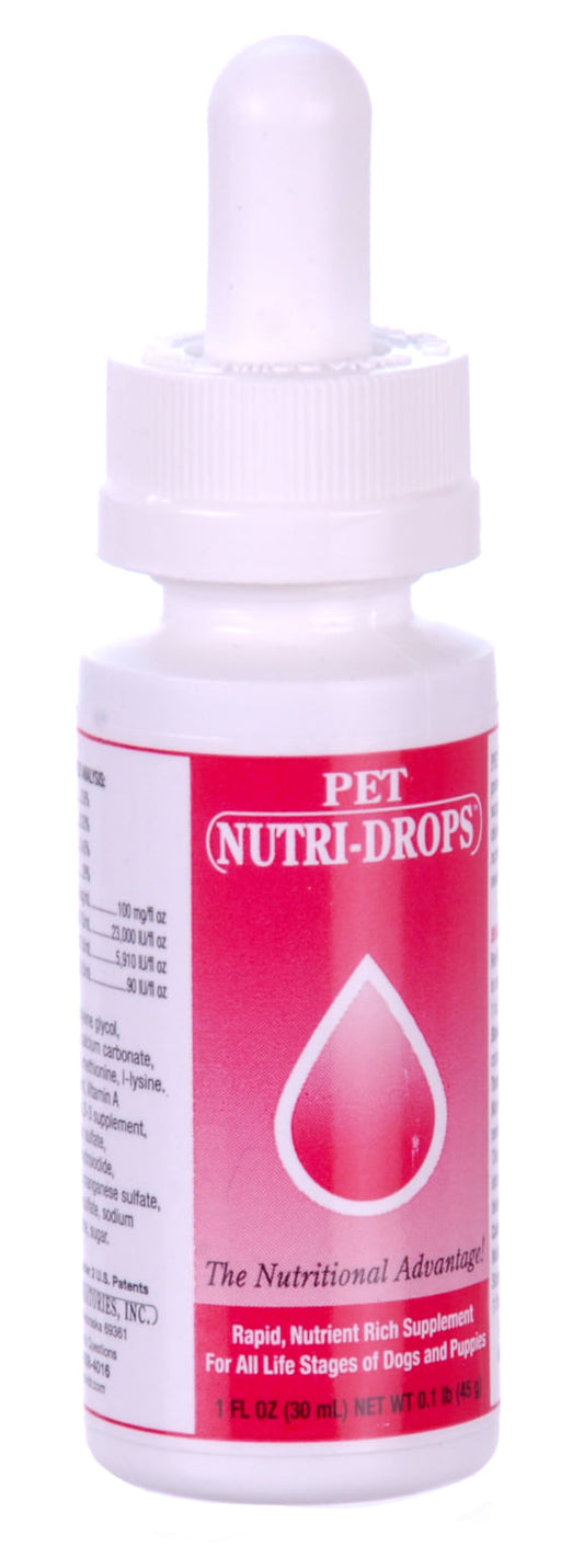 Pet Nutri-Drops - 1 oz Pet Nutri-Drops, (dropper)  