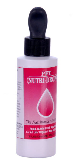 Pet Nutri-Drops - 4 oz Pet Nutri-Drops, (dropper)  