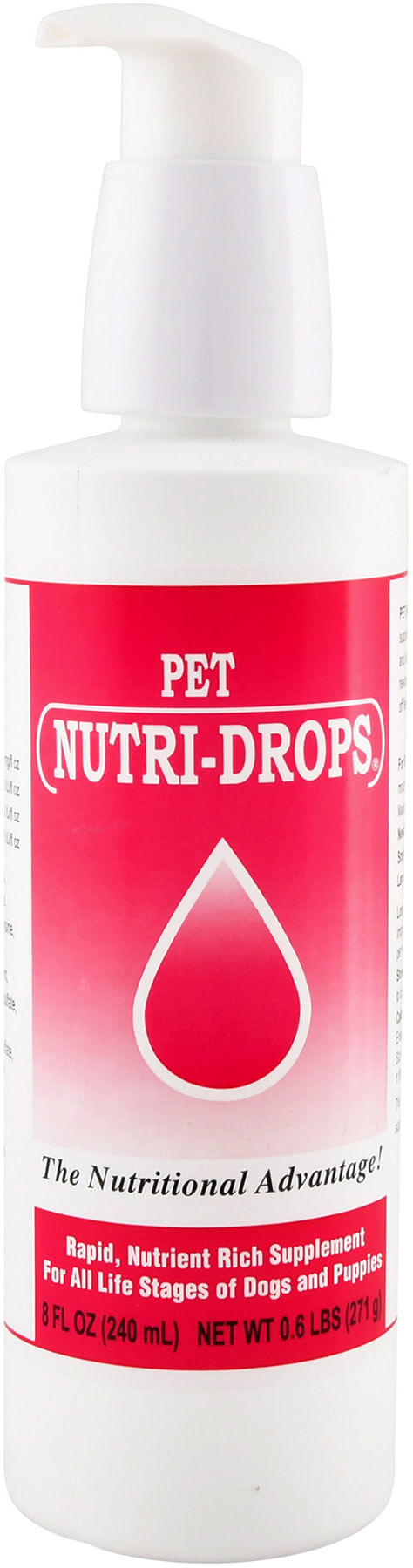 Pet Nutri-Drops - 8 oz Pet Nutri-Drops, (pump)  