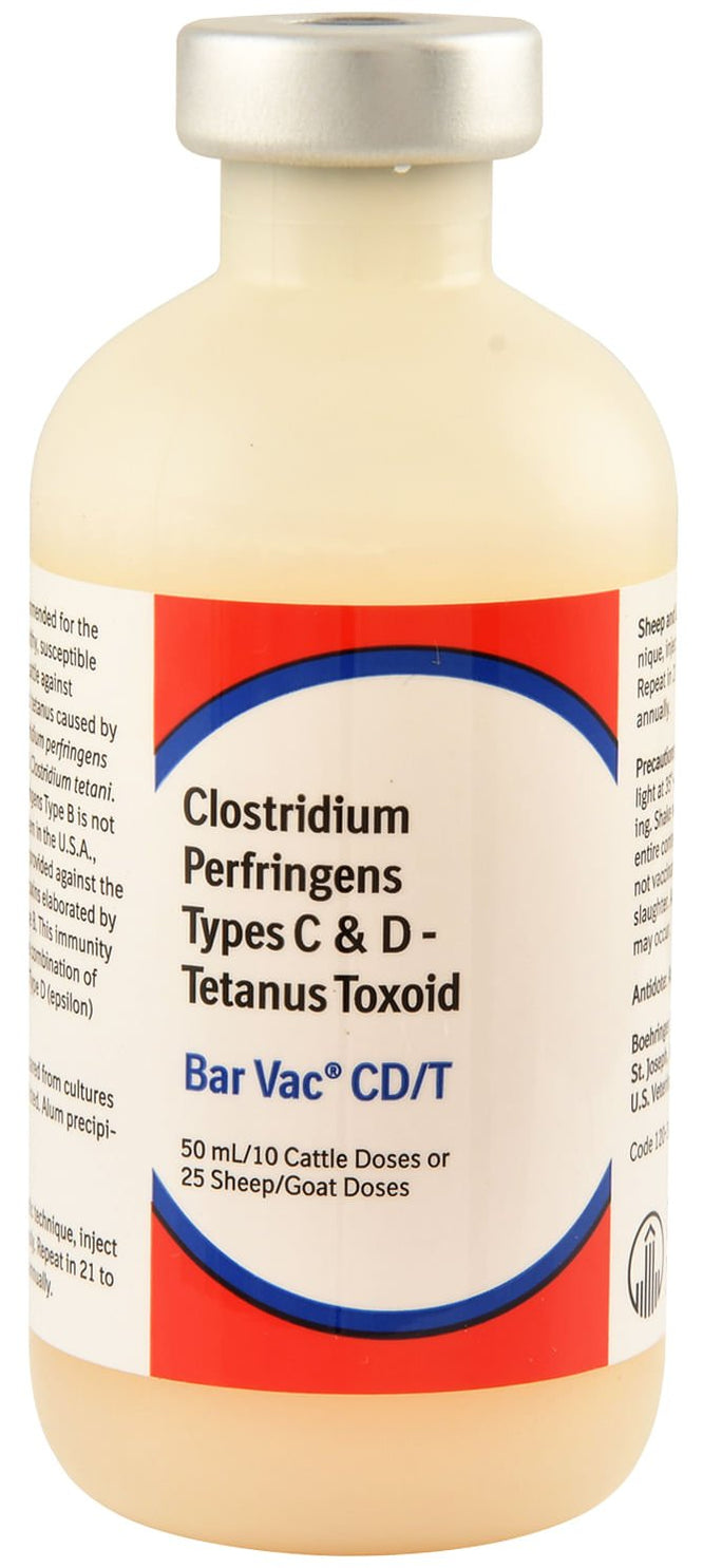 T Vac Injection Tetanus Vaccines for Cattle Health — Jeffers