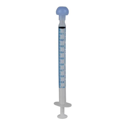 DUPLICATE - LVS310 - Baxter Oral Syringe, Full Plunger, Clear - 011BAXOR-1-DUPE - 1 cc, Full Plunger - 5