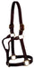 Berlin 1-1/8" Amish Handmade Leather Halter - Berlin 1-1/8" Track Leather Halter, Yearling  