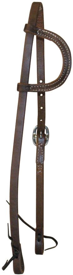 Heavy Oiled One Ear Headstall -   