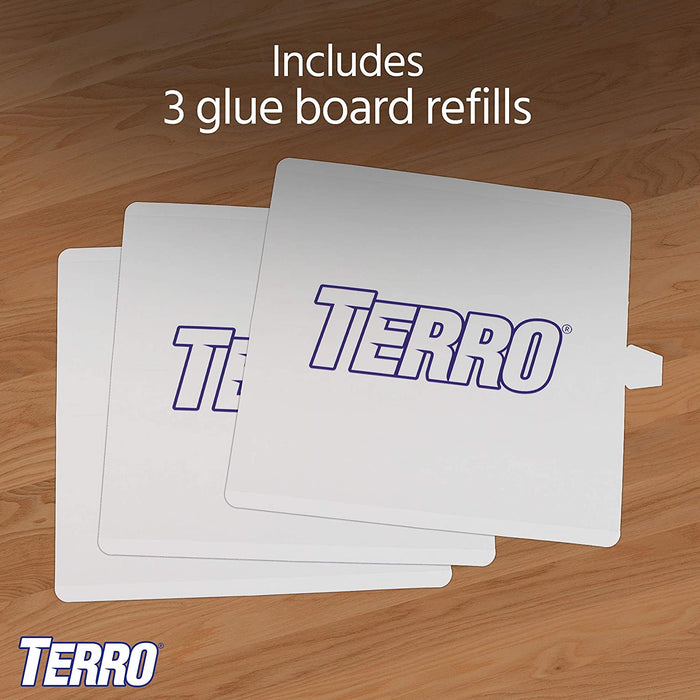 TERRO Flea Trap & Refills - TERRO 3-pk Flea Trap Refills  