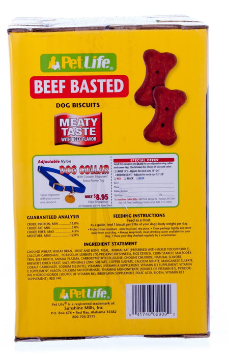 Beef Basted Dog Biscuits - Jeffers - Dog Supplies > Dog Treats > Biscuits & Baked Treats