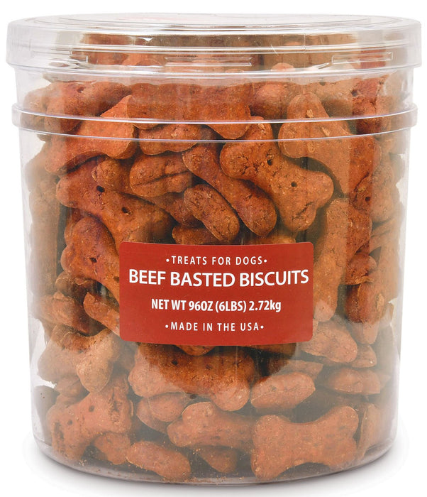 Beef Basted Dog Biscuits - Jeffers - Dog Supplies > Dog Treats > Biscuits & Baked Treats