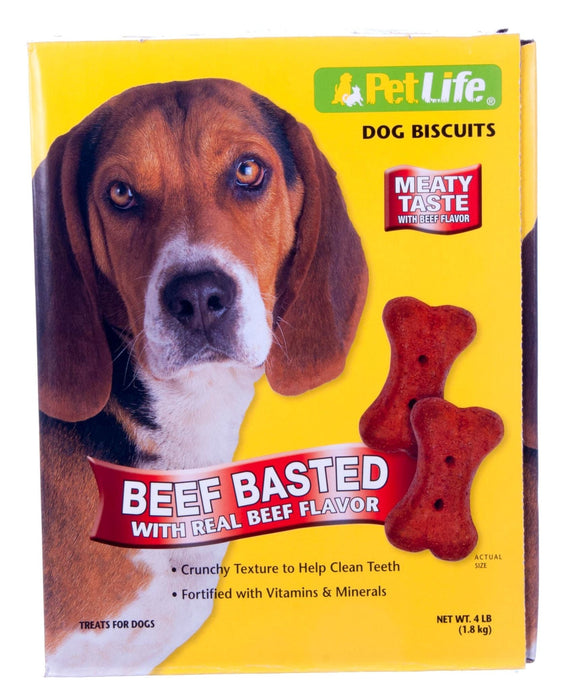 Beef Basted Dog Biscuits - Jeffers - Dog Supplies > Dog Treats > Biscuits & Baked Treats