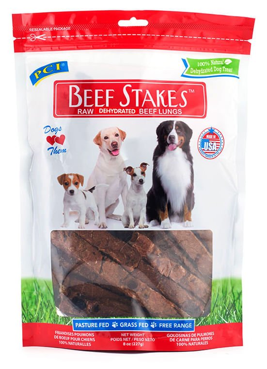 Beef Stakes, 8oz for dogs — Jeffers
