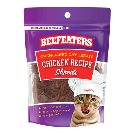 Beefeaters Chicken Fillet Shreds, 1.41 oz, Case of 12 - Jeffers - Cat Supplies > Cat Treats