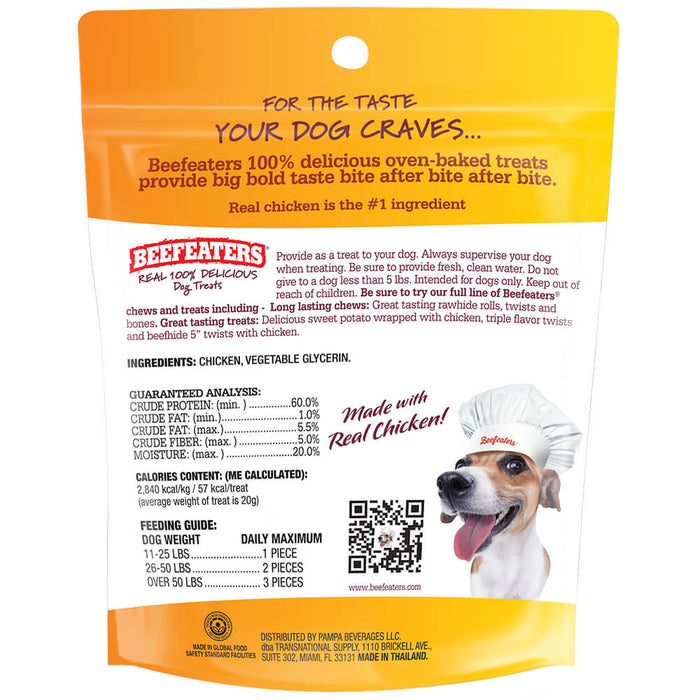 Beefeaters Chicken Jerky Strips - Jeffers - Dog Supplies > Dog Treats > Jerky & Sausages