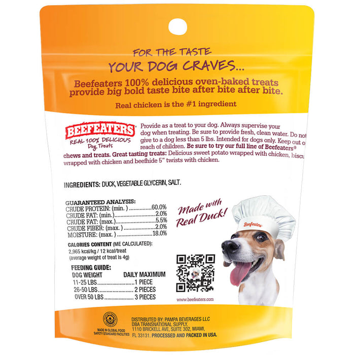 Beefeaters Duck Jerky Strips - Jeffers - Dog Supplies > Dog Treats > Jerky & Sausages