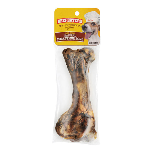 Beefeaters Natural Pork Femur Bone - Jeffers - Dog Supplies > Dog Treats > Bones