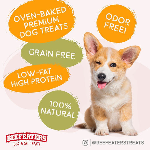 Beefeaters Rawhide Free Knotted Dog Bone - 031BE-02574 - Chicken - Mini, 12ct - 2