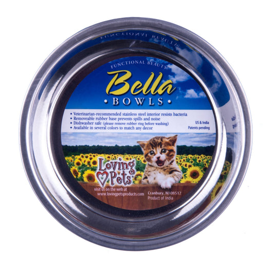 Bella Designer Cat Bowls, 4 oz - Jeffers - Animal & Pet Supplies > Pet Bowls, Feeders & Waterers