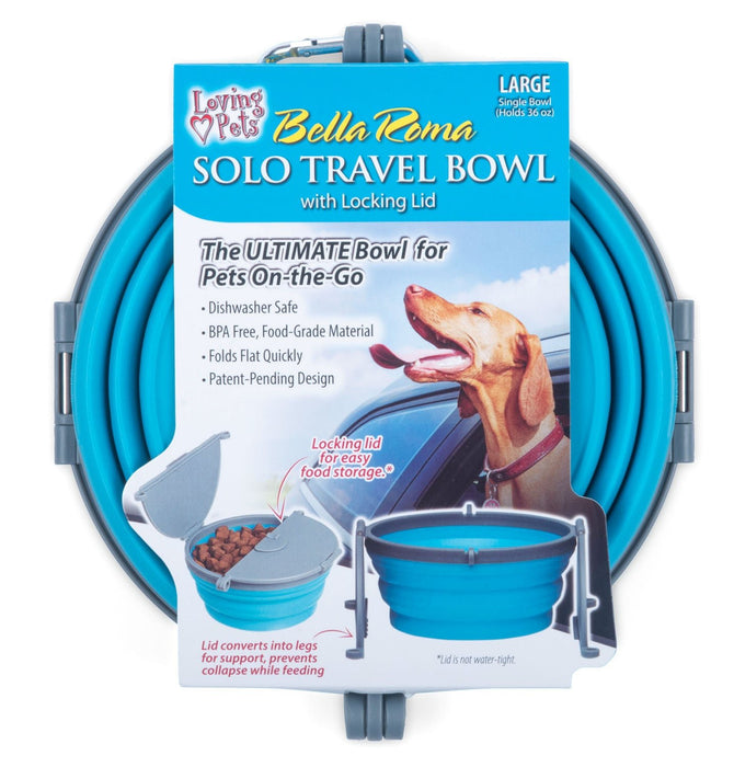 Bella Roma Travel Bowl - Jeffers - Animal & Pet Supplies > Pet Bowls, Feeders & Waterers