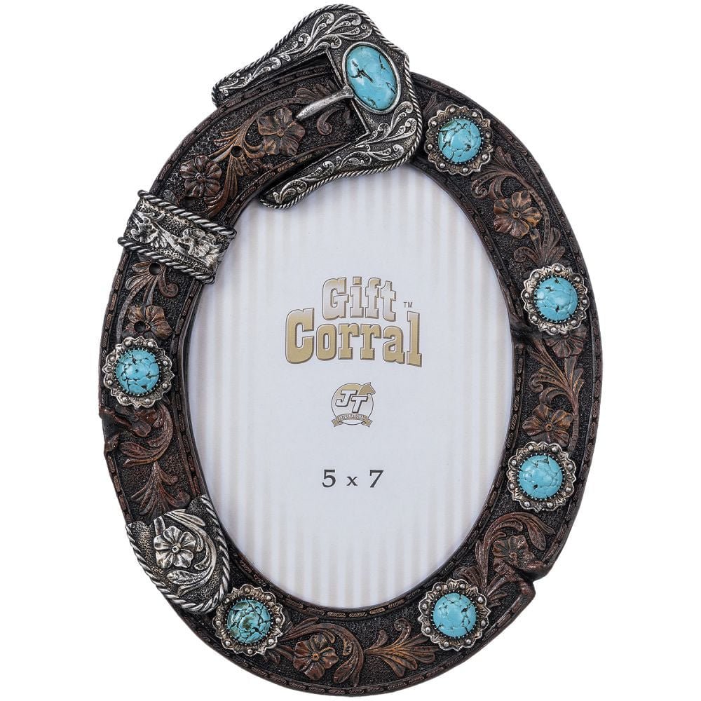 Oval Belt Buckle Picture Frame for Homes — Jeffers