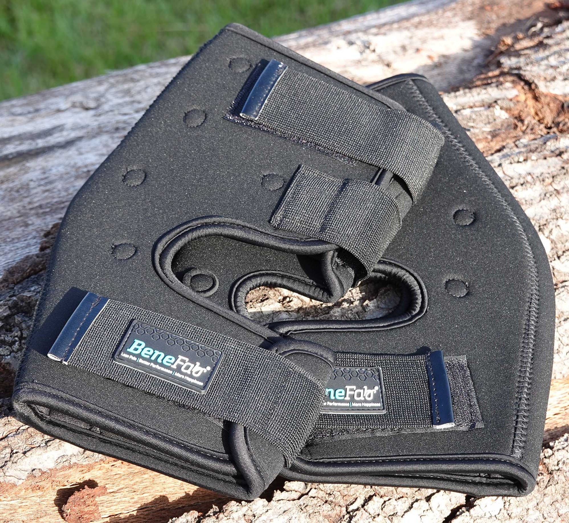 BeneFab Rejuvante Smart Hock Boots for Horses, Black — Jeffers