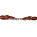 Berlin Custom Leather Flat Link Single Curb Chain - Jeffers - Horse Supplies > Horse Tack > Bridle Bits