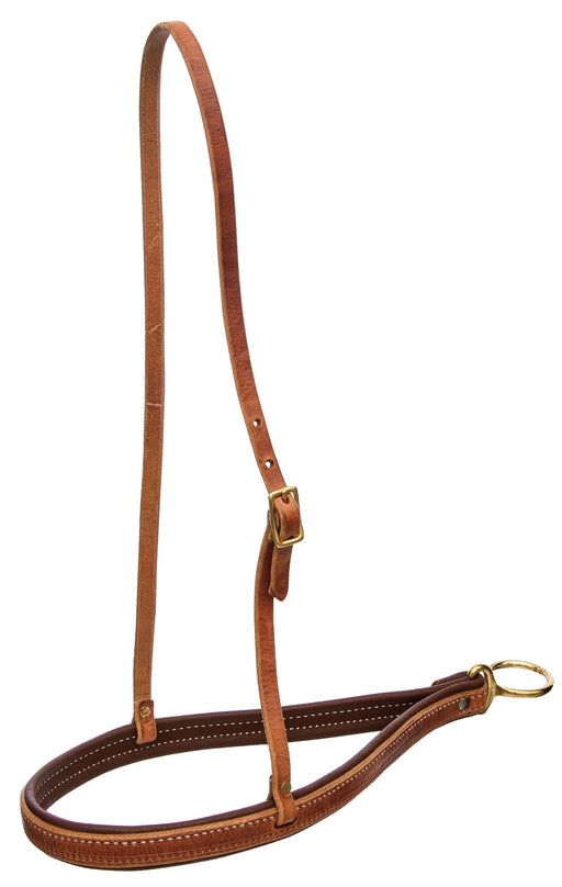 Berlin Leather Harness Leather Noseband for Horses - Jeffers - Horse Supplies > Horse Tack > Bridles & Headstalls