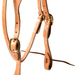 Berlin Leather Hermann Oak Shaped Ear Headstall with Throat Latch - BCLDC - 3