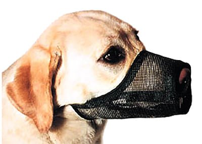 Best Fit Adjustable Mesh Dog Muzzle - 024COA-37607 - Size 4 - 1