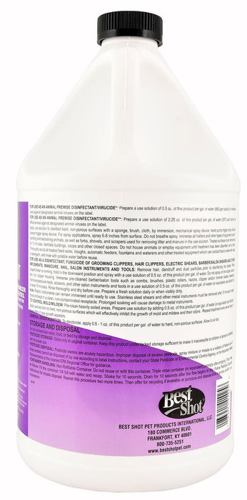 Best Shot 256 Disinfectant - Jeffers - Animal & Pet Supplies > Pet Odor & Stain Removers