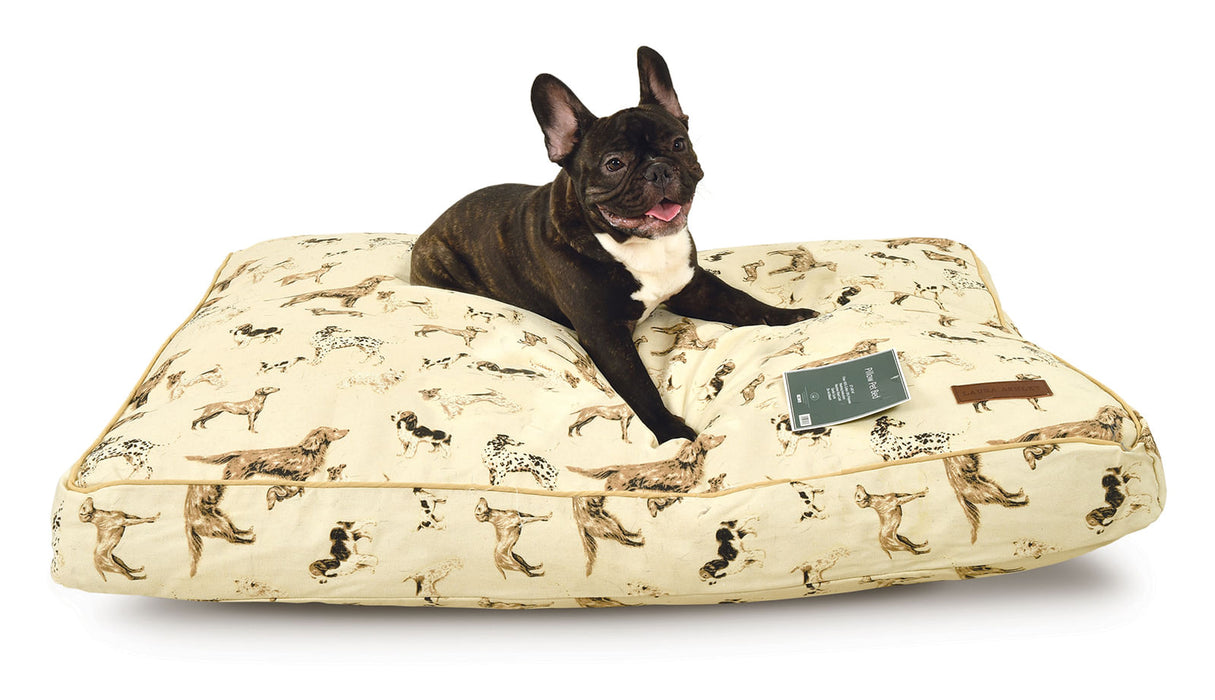 Laura Ashley Pet Pillow Bed, 36" x 26" x 4" - Hunter Hill  