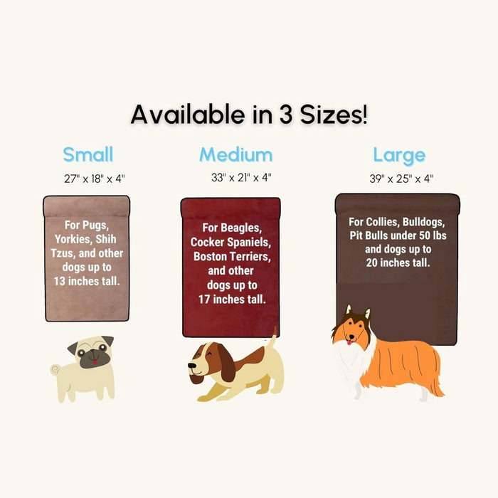 Big Barker Headrest Dog Bed, 4" Thick – Orthopedic Support for Small to Large Dogs - Jeffers - Dog Supplies > Dog Beds