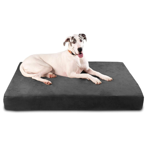 Big Barker Original Sleek Dog Bed, 7" Thick – Orthopedic Foam for Large & Giant Dogs - H7YJ - Charcoal - Giant - 60" x 48" x 7" - 1 - 9