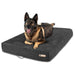 Big Barker Original Sleek Dog Bed, 7" Thick – Orthopedic Foam for Large & Giant Dogs - H7YR - Charcoal - XLarge - 52" x 36" x 7" - 1 - 30