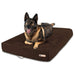 Big Barker Original Sleek Dog Bed, 7" Thick – Orthopedic Foam for Large & Giant Dogs - H7YS - Chocolate - XLarge - 52" x 36" x 7" - 1 - 33