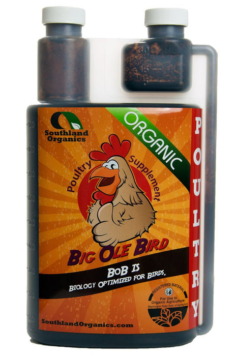 B.O.B. (Big Ole Bird), 2.5 gal - Quart Big Ole Bird Poultry Supplement  