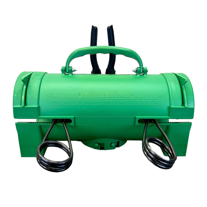 Billy-Bob Double Barrel Rat Trap, 2-Trap Design - B2F5 - Green - 1 - 2