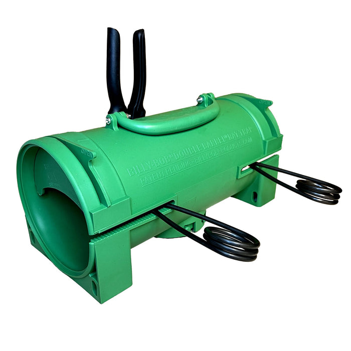 Billy-Bob Double Barrel Rat Trap, 2-Trap Design - B2F5 - Green - 1 - 3