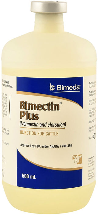 Bimectin Plus Injectable Cattle Wormer - Jeffers - Animal Health & Wellness > Medicine