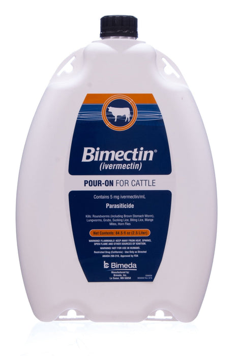 Bimectin Pour - on Dewormer - Jeffers - Animal Health & Wellness > Medicine