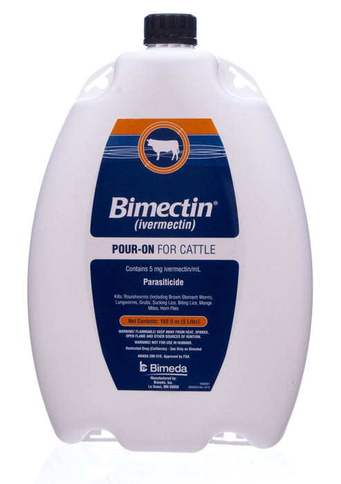 Bimectin Pour - on Dewormer - Jeffers - Animal Health & Wellness > Medicine