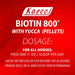 Biotin 800 Pellets - Jeffers - Animal Health & Wellness > Vitamins & Supplements