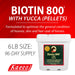 Biotin 800 Pellets - Jeffers - Animal Health & Wellness > Vitamins & Supplements