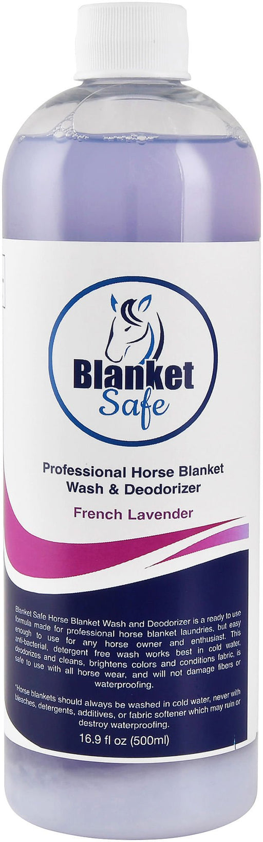 Blanket Safe Professional Horse Blanket Wash & Deodorizer, 16 oz - Jeffers - Horse Supplies > Horse Blankets & Sheets