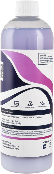 Blanket Safe Professional Horse Blanket Wash & Deodorizer, 16 oz - Jeffers - Horse Supplies > Horse Blankets & Sheets