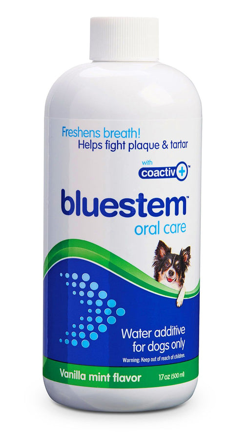 bluestem Water Additive for Dogs Only, Vanilla - Mint, 17 fl oz - Jeffers - Animal Health & Wellness > Oral Care