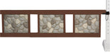 Burlingham 10' Stone Wall Gate - Brown  